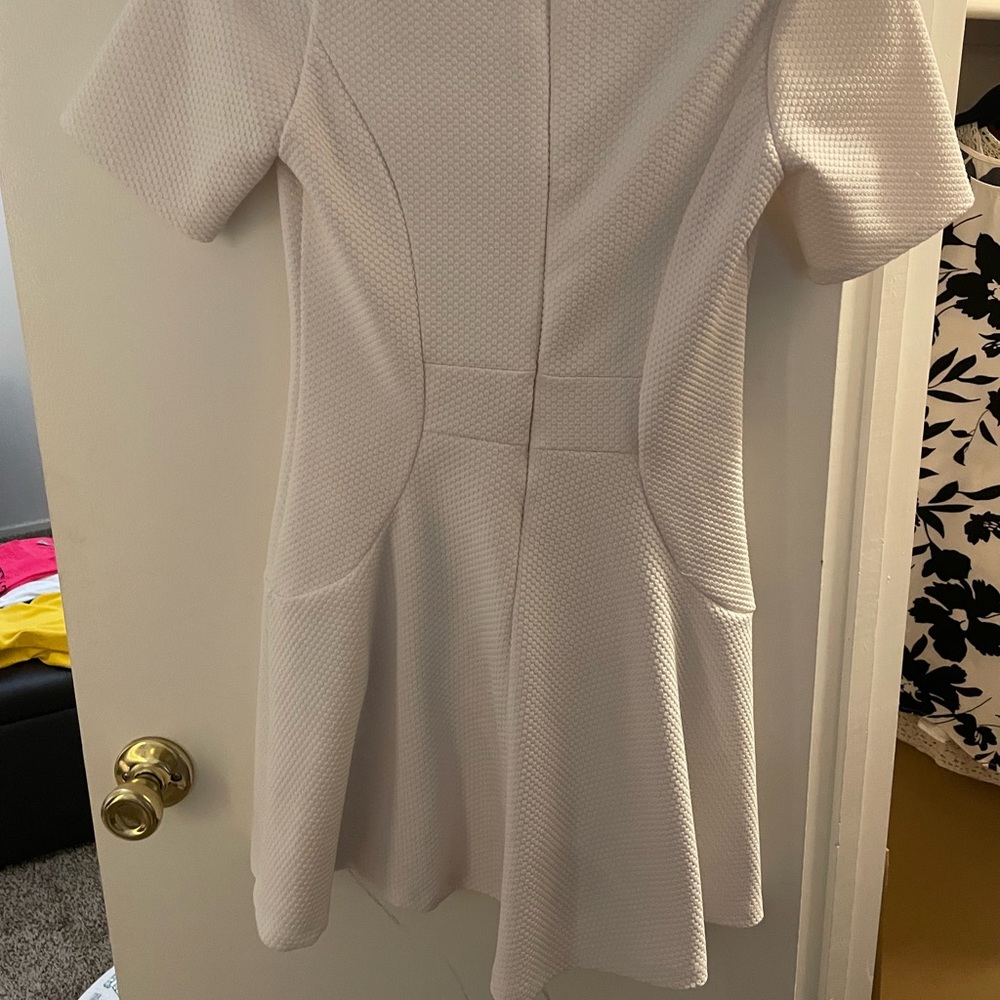 Great quality short white dress